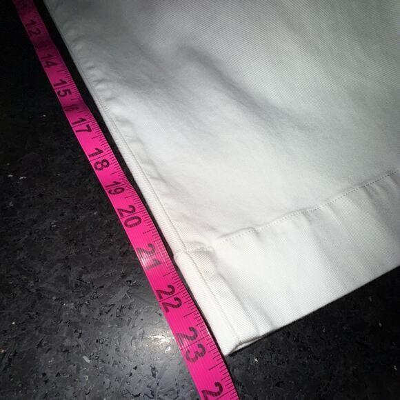 NEW SPANX BRIGHT WHITE Stretch Twill Cropped Wide Leg Pant POCKETS SZ S - Picture 15 of 15